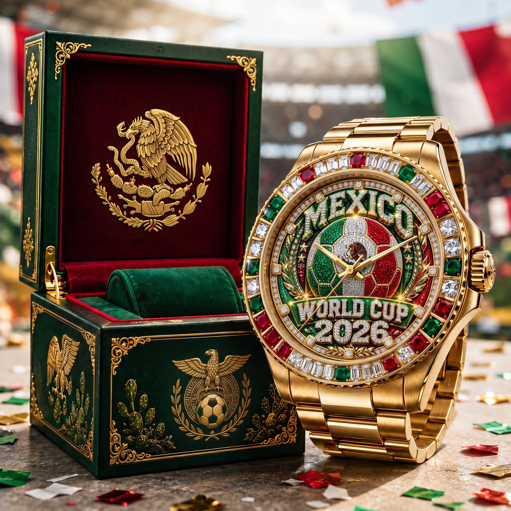 Men's Soccer World Cup 2026 Wrist Watch Gift for Football Fans