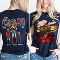 Personalized Super Mom Hero Shirt Custom Name Gift for Mom