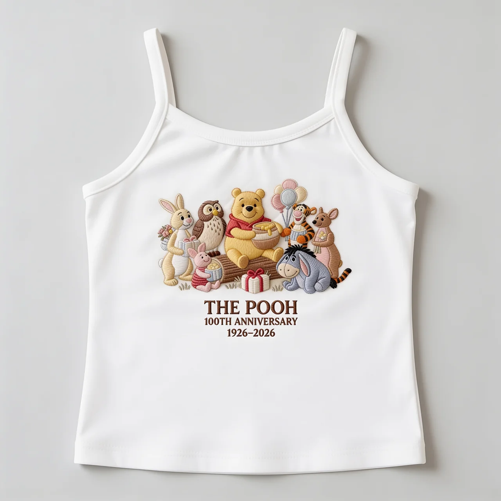 Personalized Embroidery Tank Top Gift for Her - Summer Style