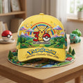 Personalized 30th Anniversary Pokémon Cap Gift for Movie Fans