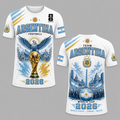 Personalized Argentina Soccer Shirt 2026 Gift for Football Fans