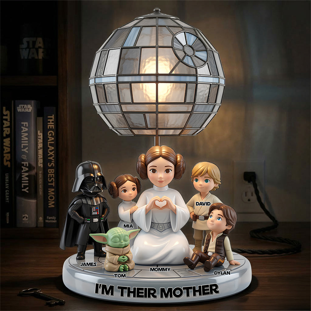 Personalized Star Wars Acrylic Light Box Gift for Mom