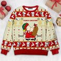 Personalized Peanuts Christmas Ugly Sweater Gift for Couple