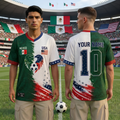 Personalized Mexico USA Soccer Jersey Custom Name Number Gift for Fans