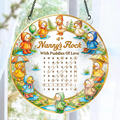 Personalized Acrylic Suncatcher Family Flock Gift for Mom, Grandma