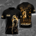 Personalized Star Wars 50th Anniversary All Over Shirt Gift for Movie Fans