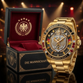 Personalized Germany Soccer Championship Men's Watch Gift for Sports Lovers