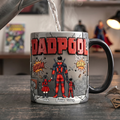 Personalized Color Changing Mug Dadpool Gift for Dad