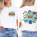 Personalized Cartoon Teacher Shirt with Name Gift for Educators Cotton Apparel GradoCreations