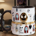 Personalized Spooky Characters Mug for Movie Fans Gift