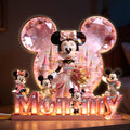Personalized Magic Mouse Acrylic Light Box Gift for Mom