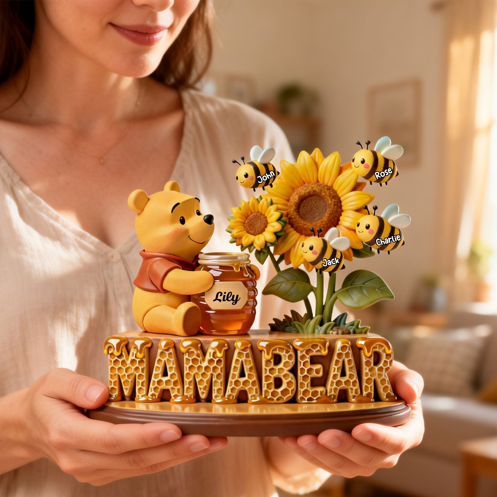 Personalized Acrylic Plaque Custom Gift for Mom and Grandma