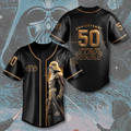 Personalized Star Wars Baseball Jersey Gift for Movie Fans