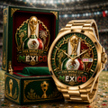 Personalized Mexico 2026 World Cup Men's Watch Gift for Soccer Fans