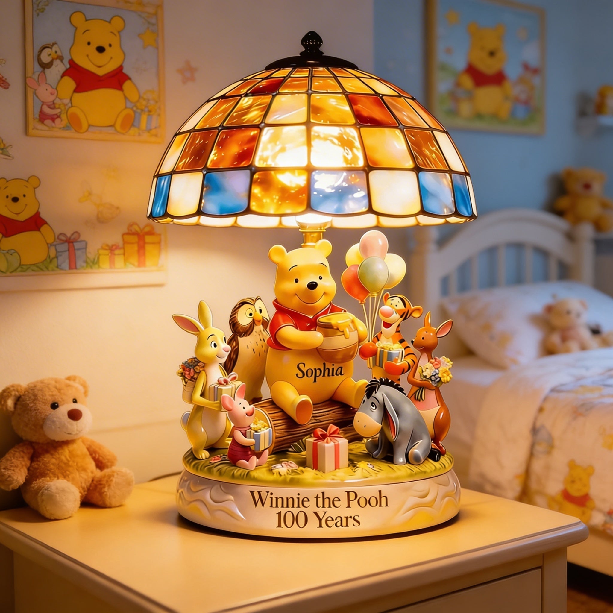 Personalized Acrylic Light Box Custom Shape Gift for Family