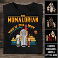 Personalized Momalorian Shirt Custom Name Gift for Mom