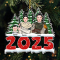 Personalized Family Acrylic Ornament Christmas Gift 2025
