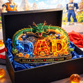 Personalized Acrylic Plaque Best Dad Ever Gift for Movie Fans