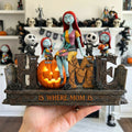 Personalized Spooky Acrylic Plaque Home Is Where Mom Is Gift for Movie Fans