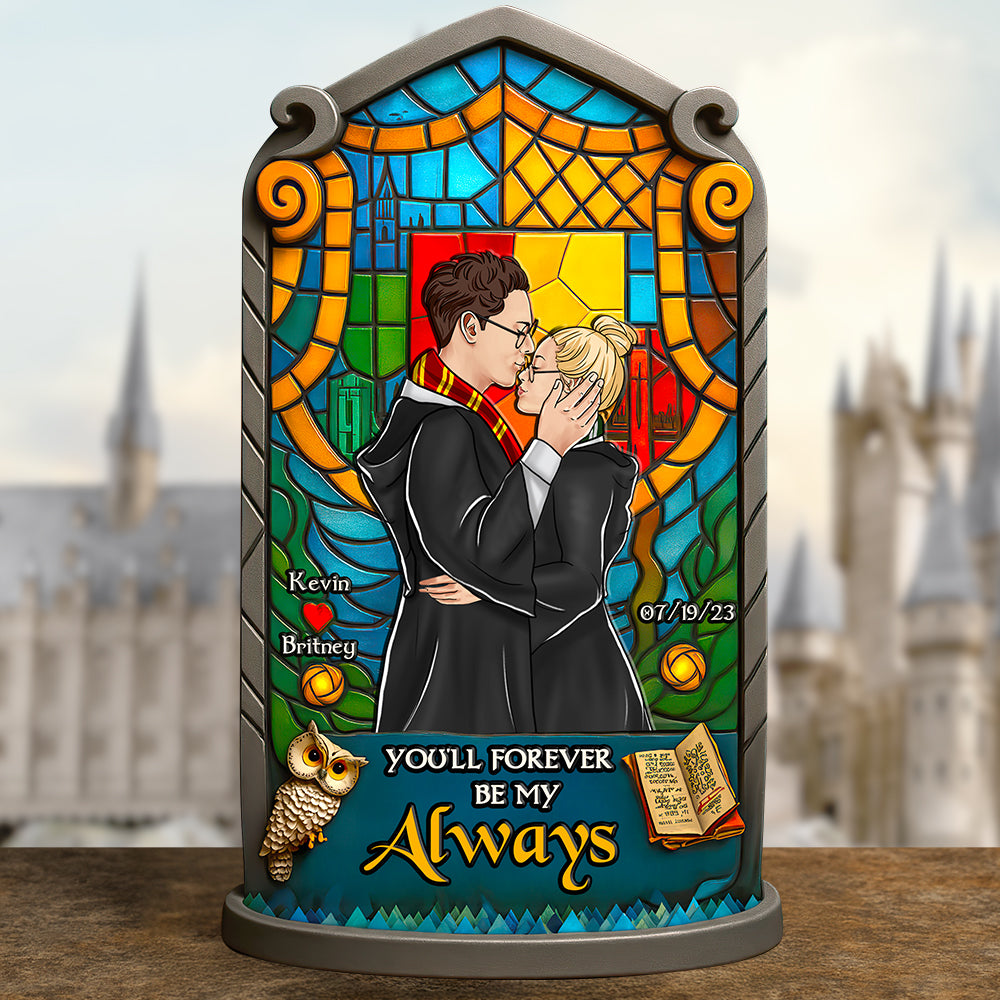 Personalized Acrylic Plaque for Couples - Wizard Theme Gift