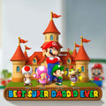 Personalized Super Dad Acrylic Plaque Gift for Dad