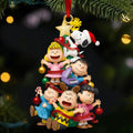 Personalized Peanuts Friends Forever Christmas Ornament Gift