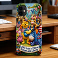 Personalized Honey Bear Phone Case Custom Name Gift for Patriots