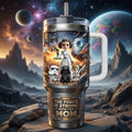 Personalized Star Wars Tumbler Cup Custom Name Gift for Mom