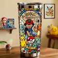 Personalized Pokémon 30th Anniversary Tumbler Gift for Movie Fans