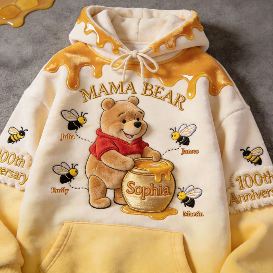 Personalized Mama Bear All Over Shirt Gift for Mom | Movie Fans