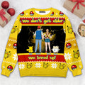 Personalized Ugly Sweater We Don't Get Older Custom Couple Family Christmas Gift