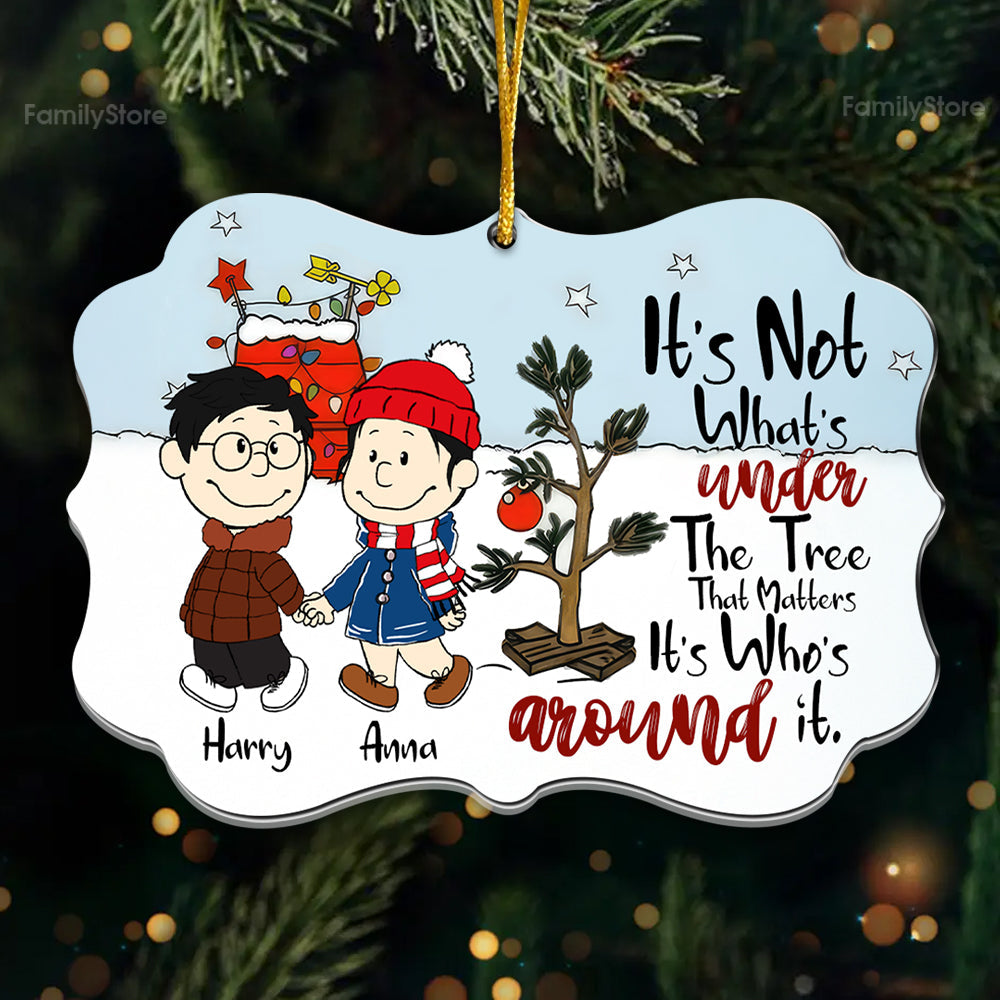 Personalized Acrylic Ornament Christmas Gift for Couples