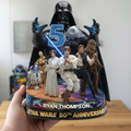 Personalized Acrylic Plaque 50th Anniversary Star Wars Gift Acrylic Plaque GradoCreations