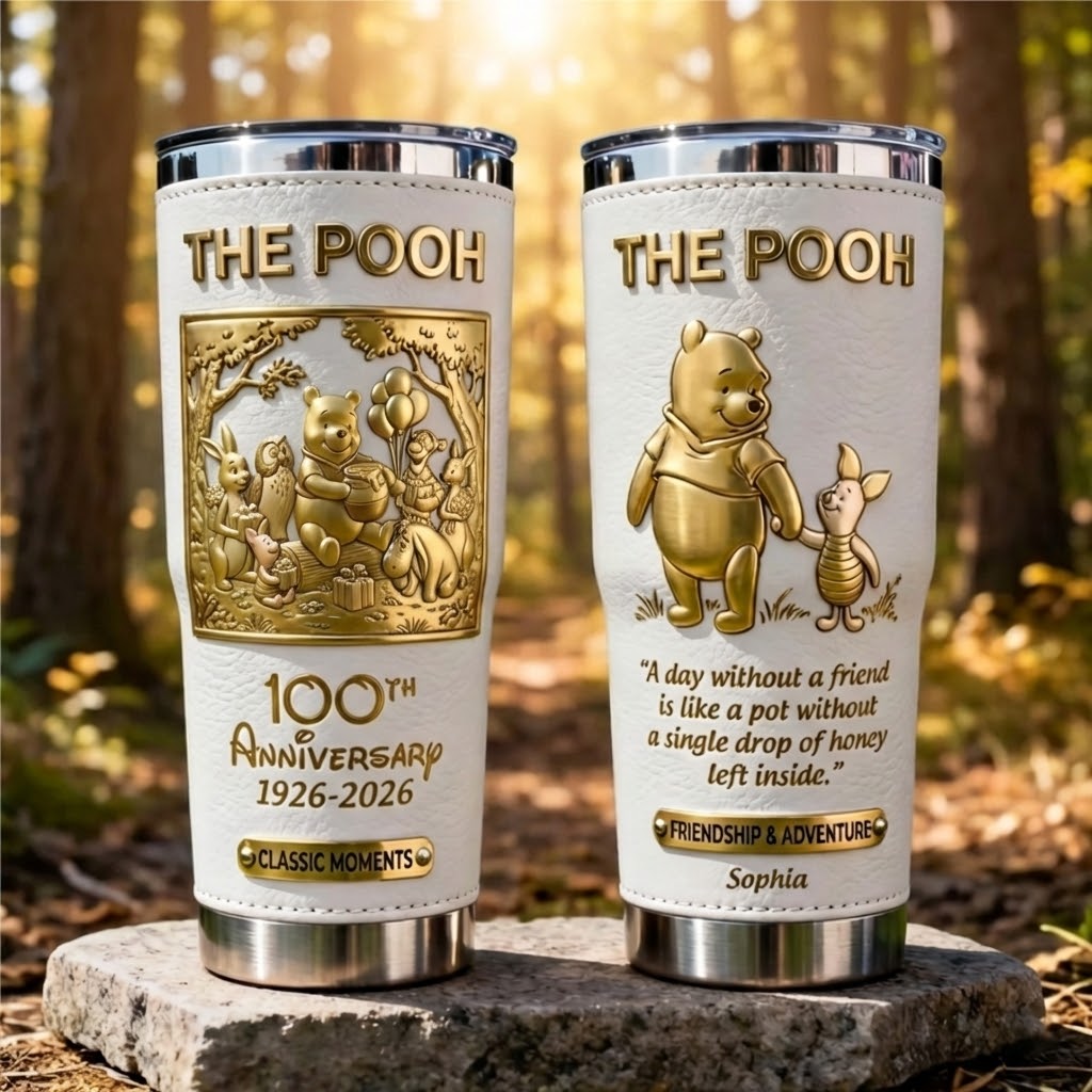 Personalized 100th Anniversary Tumbler Gift for Disney Fans