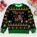 Personalized Legend of Zelda Ugly Sweater Gift for Dad