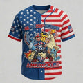 Personalized Baseball Jersey for Movie Fans - 250th America Celebration Gift