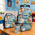 Personalized Toy Story Backpack Set with Lunch Bag & Water Bottle - Back to School Gift for Kids