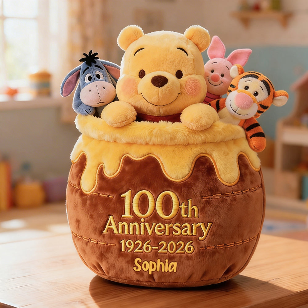 Personalized Disney Honey Bear Pillow Custom Gift for Movie Fans