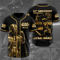 Personalized Star Wars Baseball Jersey Custom Name Gift for Fans