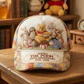 Personalized Classic Cap with Winnie the Pooh 100th Anniversary Design for Movie Fans Classic Cap GradoCreations