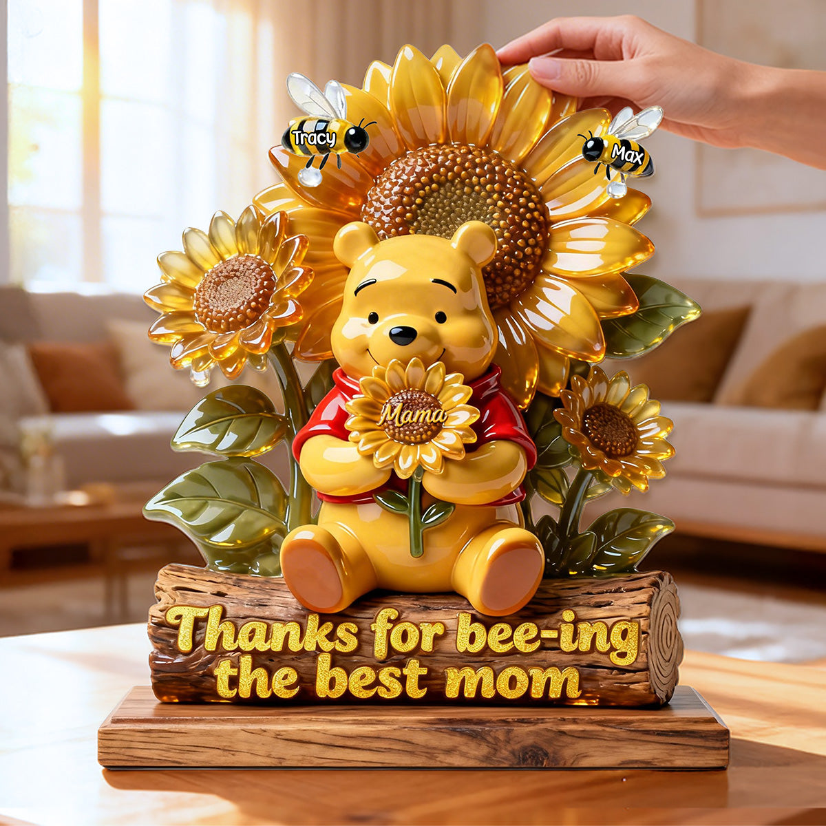 Personalized Acrylic Plaque Thank You Mom Gift for Her