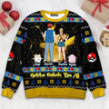 Personalized Ugly Sweater Gotta Catch 'Em All Christmas Gift for Family
