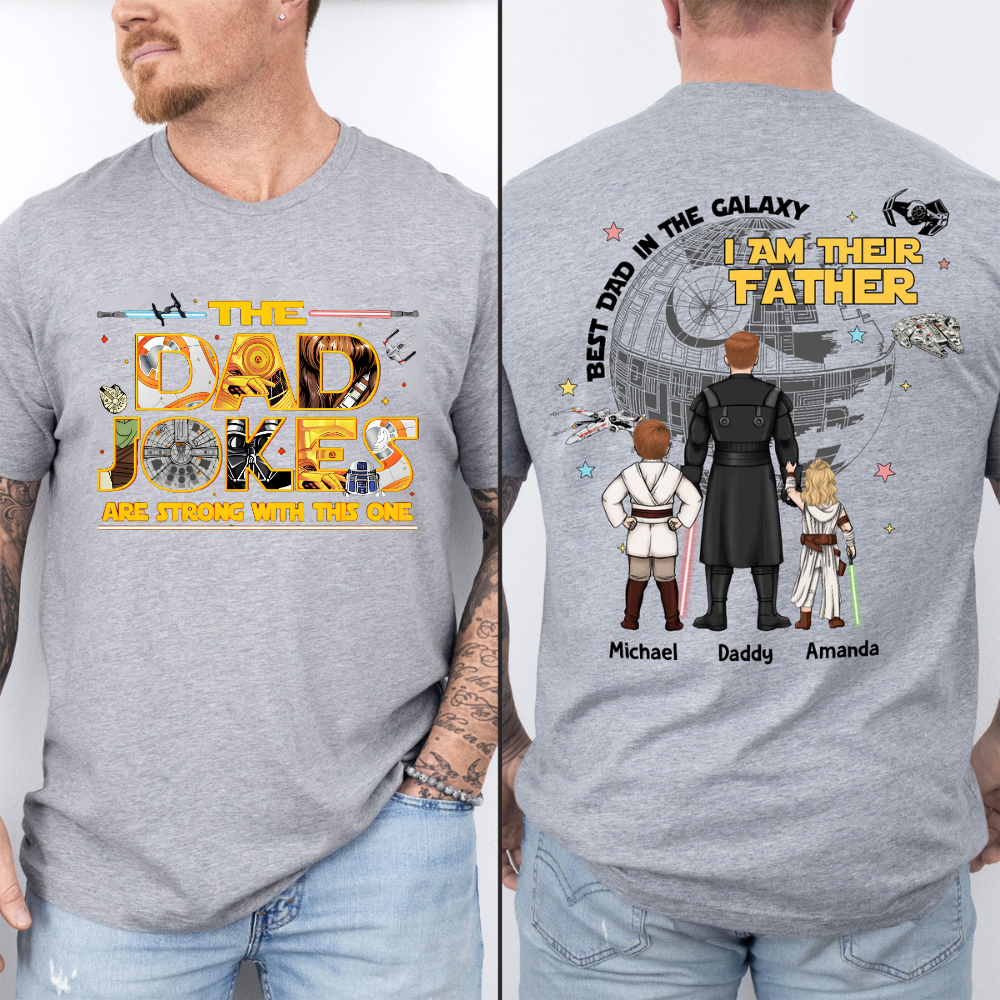 Personalized Dad Jokes Shirt Custom Name Gift for Father
