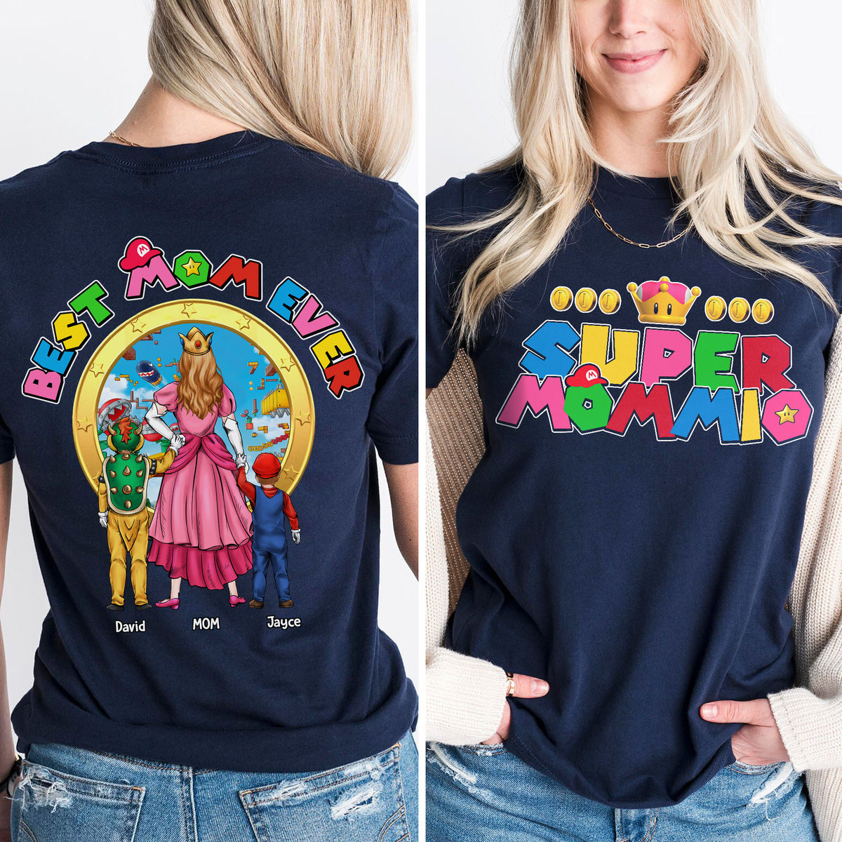 Personalized Super Mom Shirt Gift for Mom | Customization Available