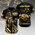 Personalized Star Wars Baseball Jersey 50th Anniversary Gift for Him