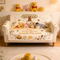 Personalized Quilted Sofa Cover Sweet Dreams Gift for Family Quited Sofa Cover GradoCreations