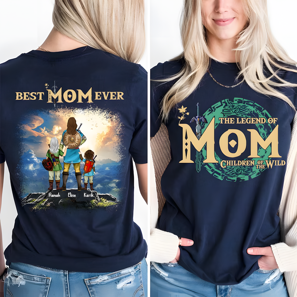 Personalized 'Legend Of Mom' Cotton Shirt Gift for Mom