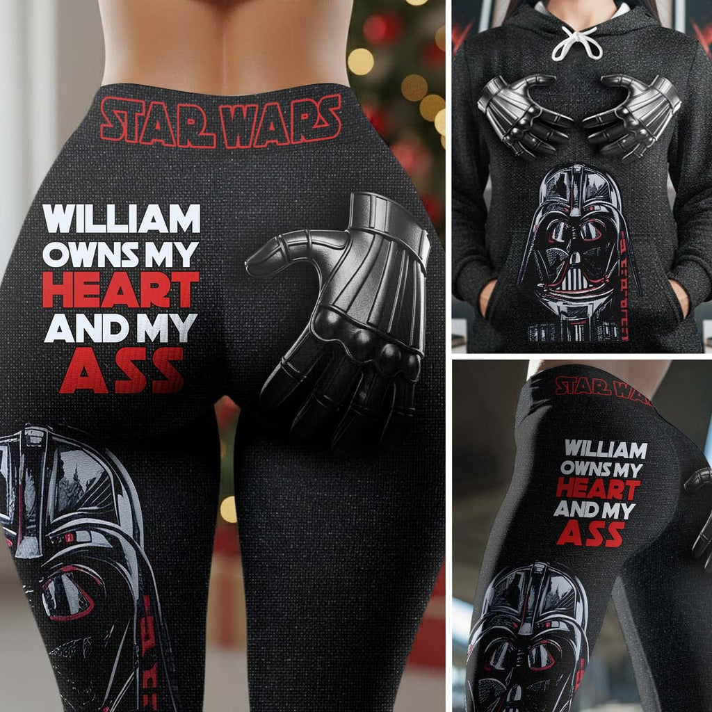 Personalized Star Wars Hoodie and Leggings Set Gift for Her