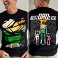 Personalized Best Dad Ever Shirt Custom Name Gift for Dad