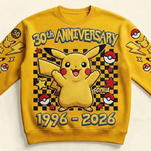 Personalized 30th Anniversary All Over Shirt Gift for Movie Fans AOP Shirt GradoCreations